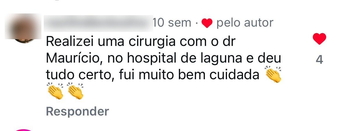 Depoimento real de paciente do Dr. Mauricio Waltrick